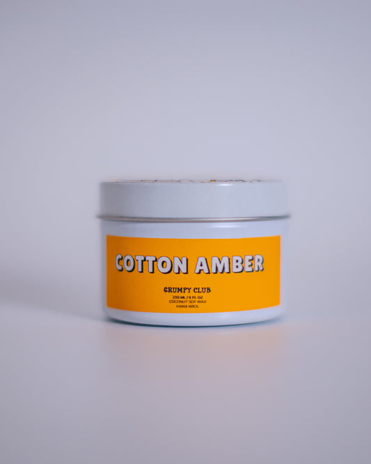 Cotton Amber Tin